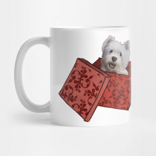 Christmas Westies Present Mug